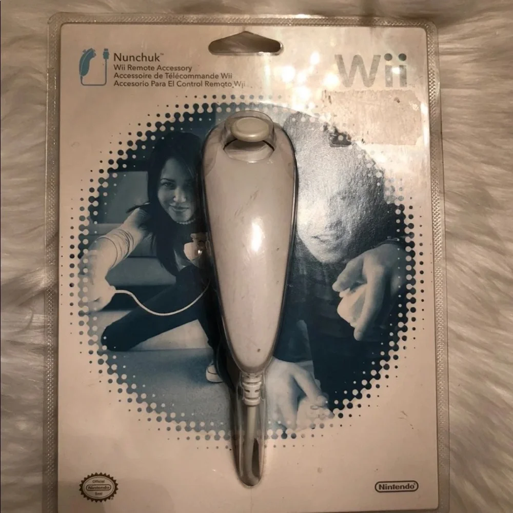 Nintendo WII Nunchuck Remote Accessory White